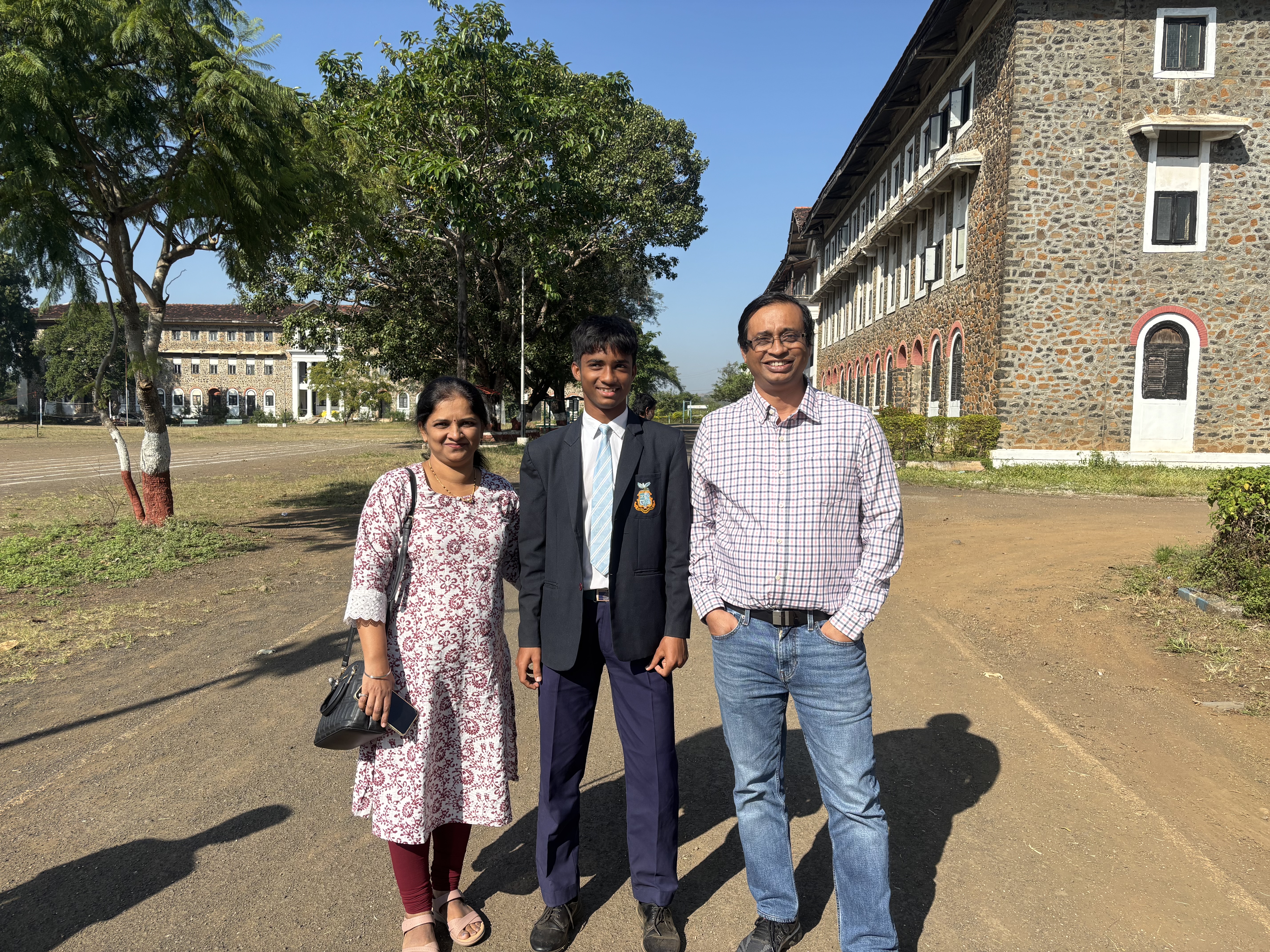 Parents of Arnav Gurav